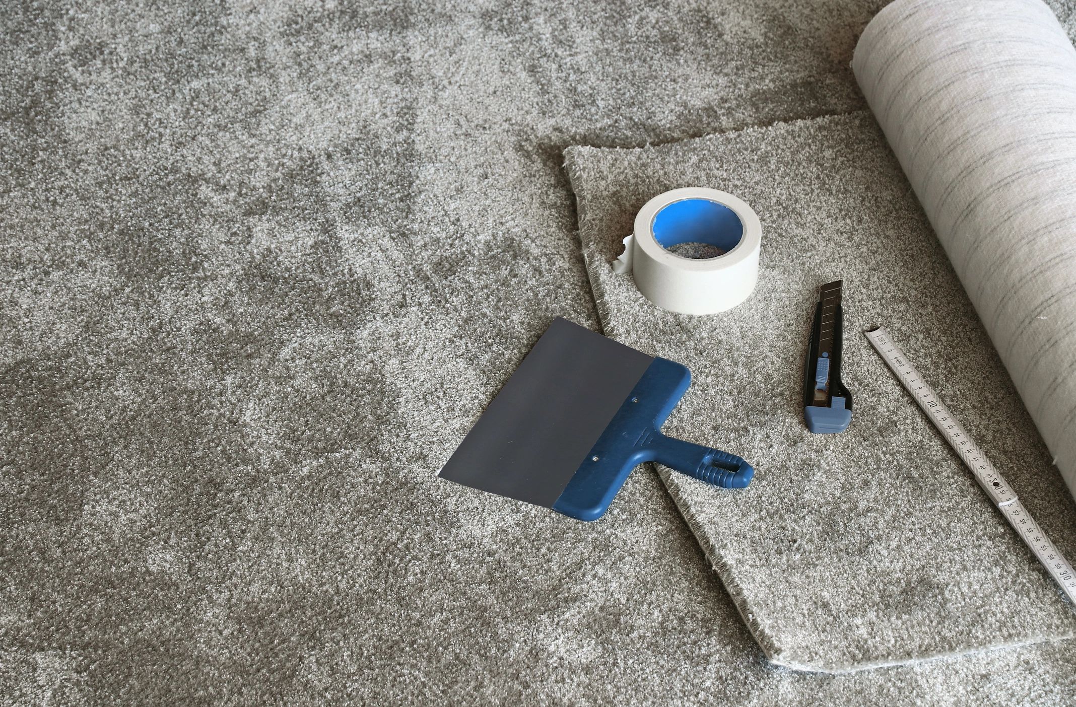 Carpet installation detail